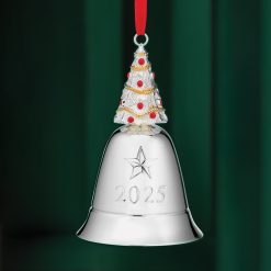 Alternative view of Lenox Heritage Lenox Heritage 2025 Musical Bell Silverplate Ornament