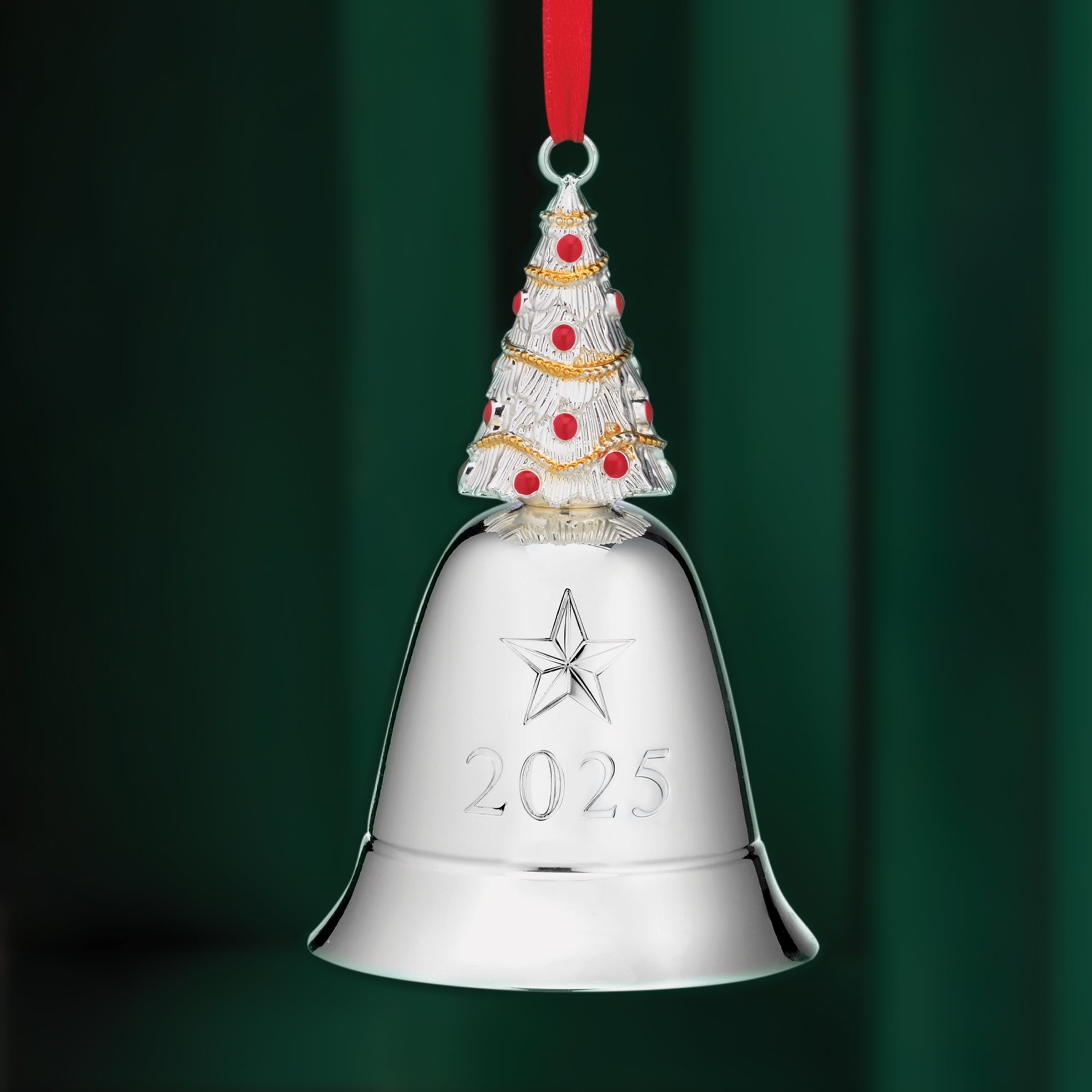 Lenox Heritage Lenox Heritage 2025 Musical Bell Silverplate Ornament - Image 2