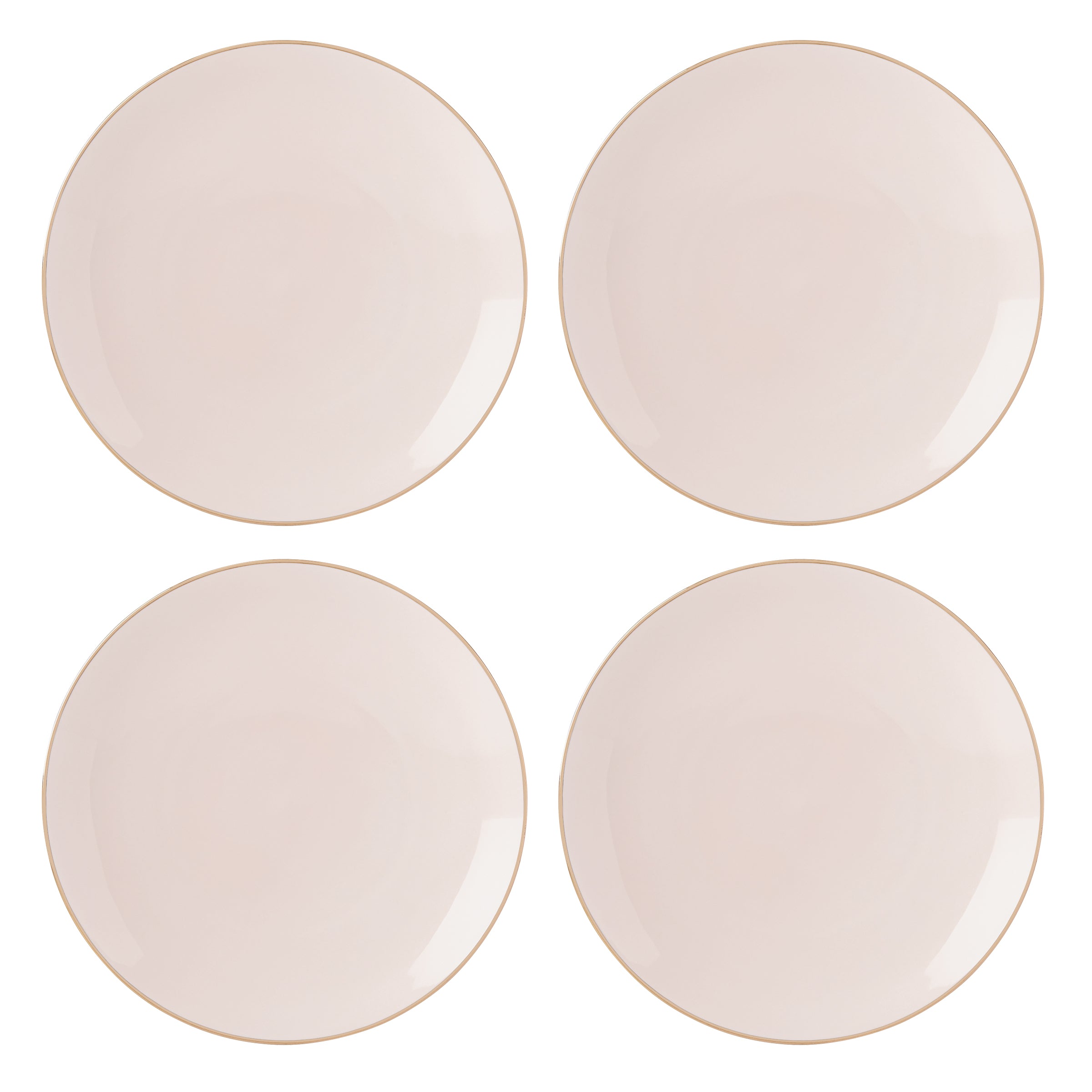 Lenox Heritage Lenox Heritage Trianna Blush Coupe Dinner Plates, Set of 4
