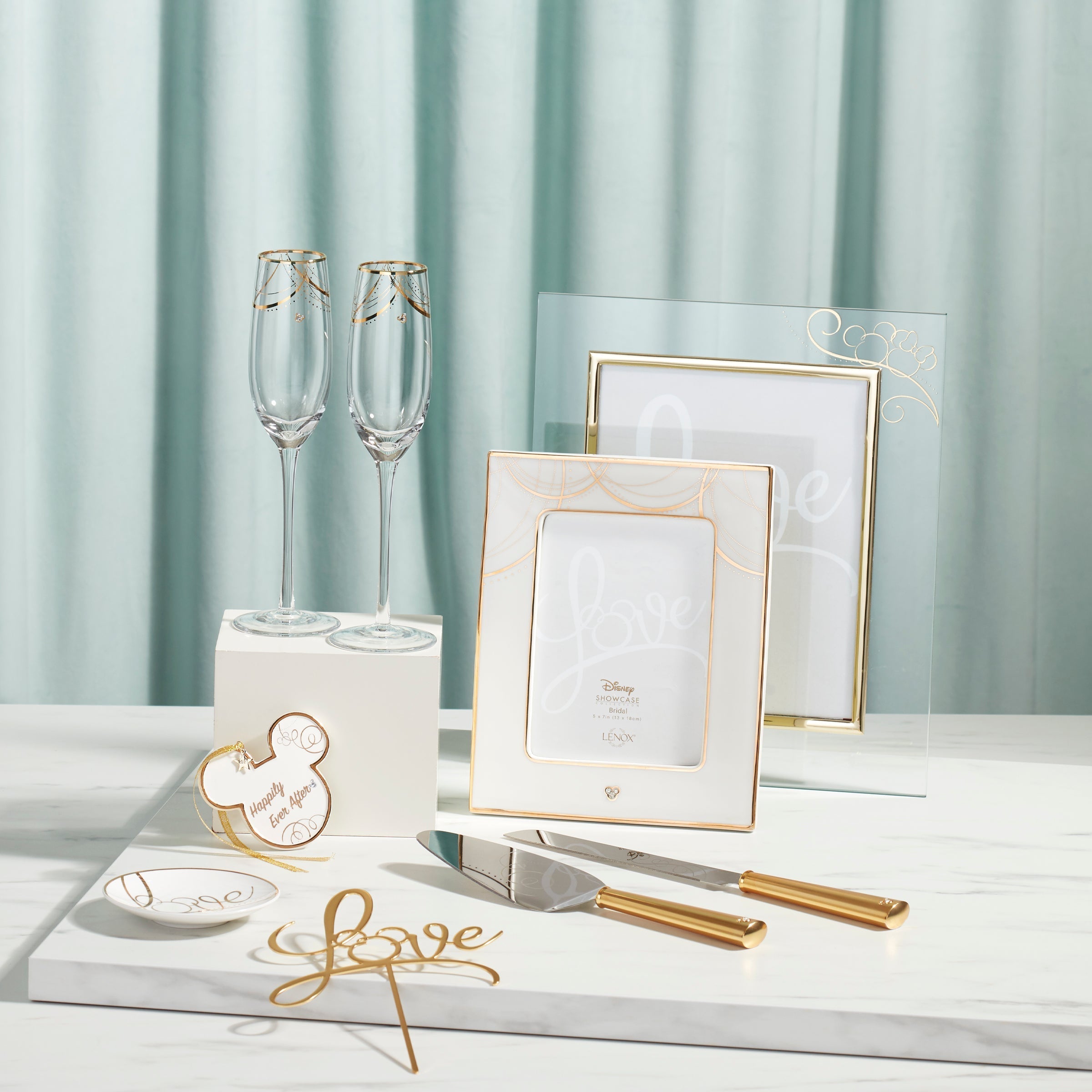 Lenox Heritage Lenox Heritage Disney Bridal 8x10 Photo Frame - Image 3