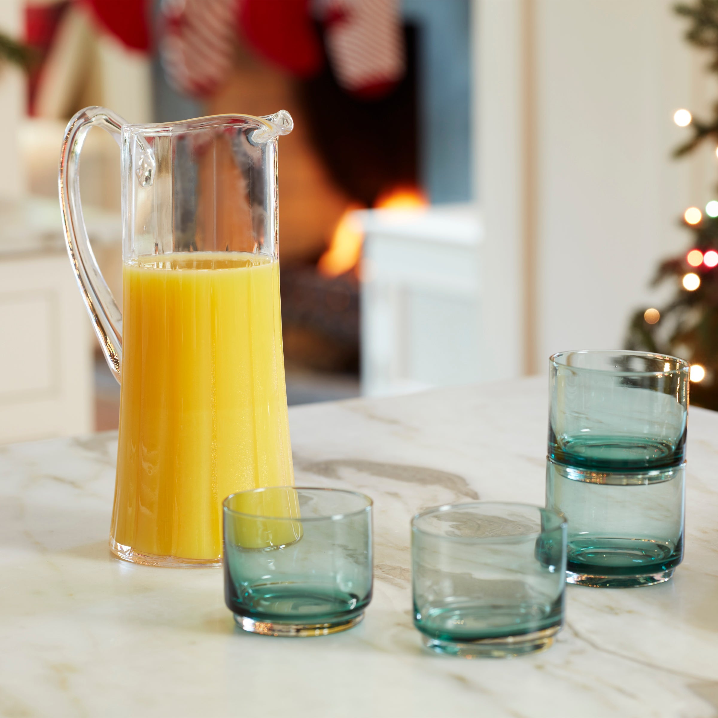 Lenox Heritage Lenox Heritage Tuscany Classics Stackable Green Short Glasses, Set of 4 - Image 13