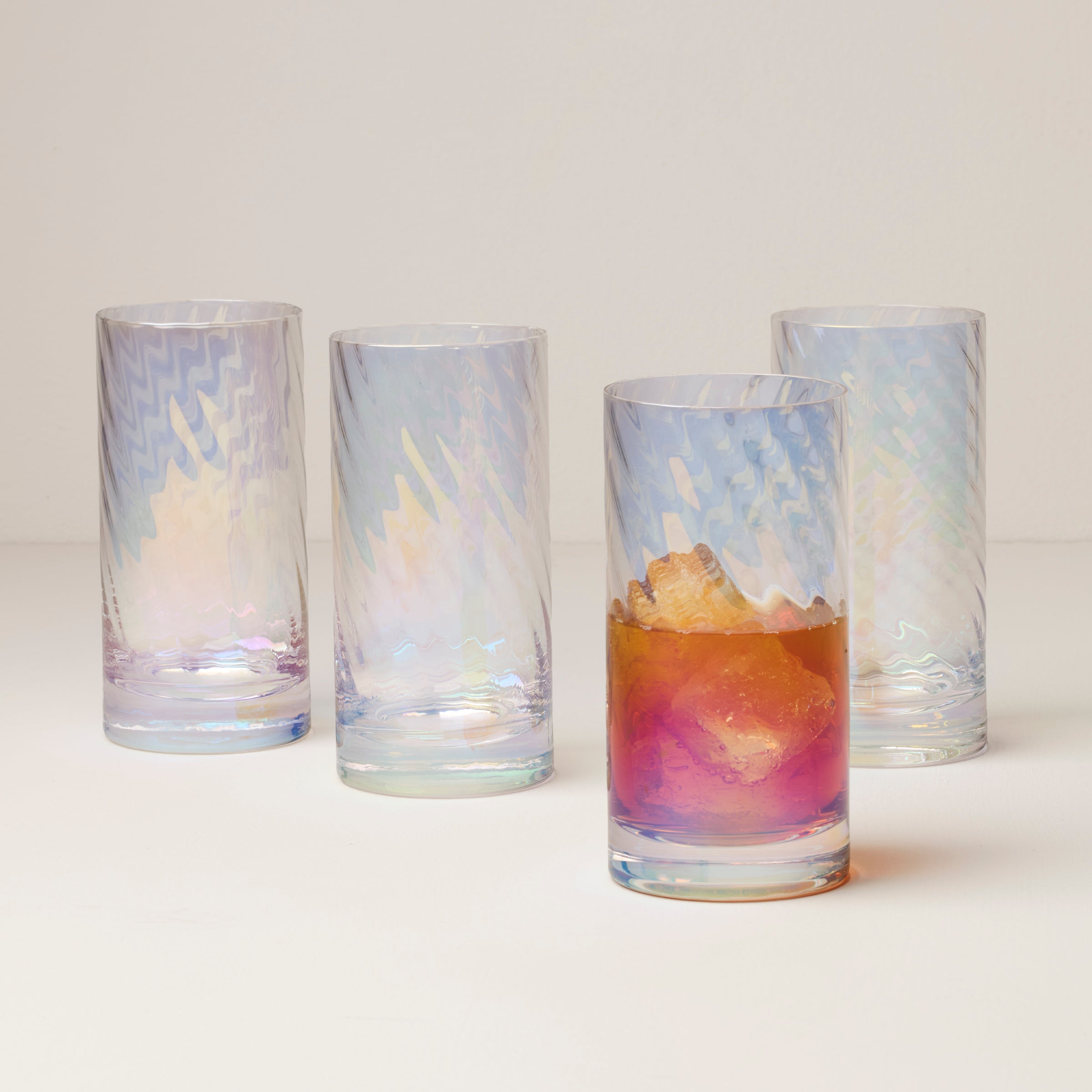 Lenox Heritage Lenox Heritage Tuscany Classics Iridescent Highball Glasses, Set of 4 - Image 2