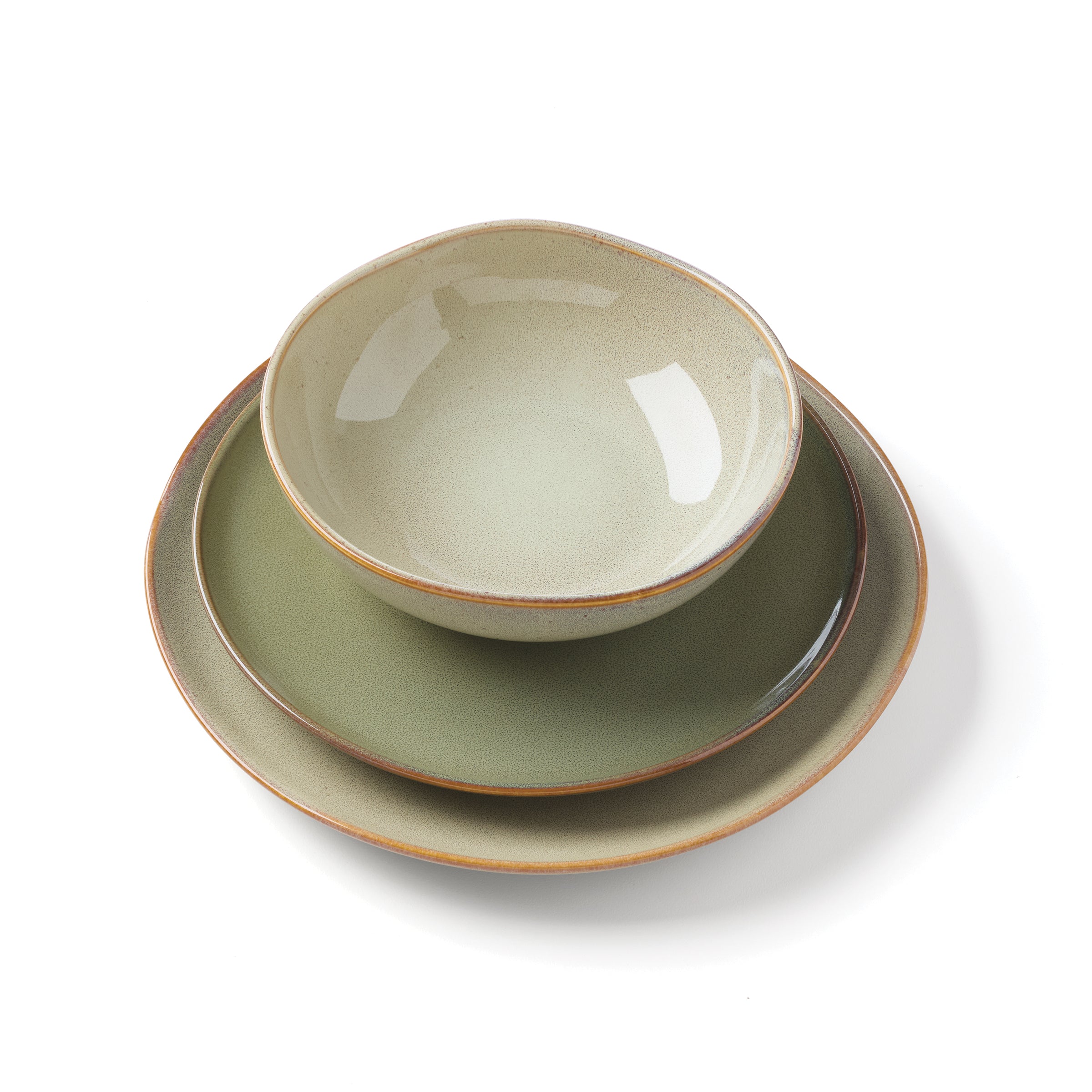 Lenox Heritage Lenox Heritage Organic Shades Sage Green 12-Piece Dinnerware Set - Image 6