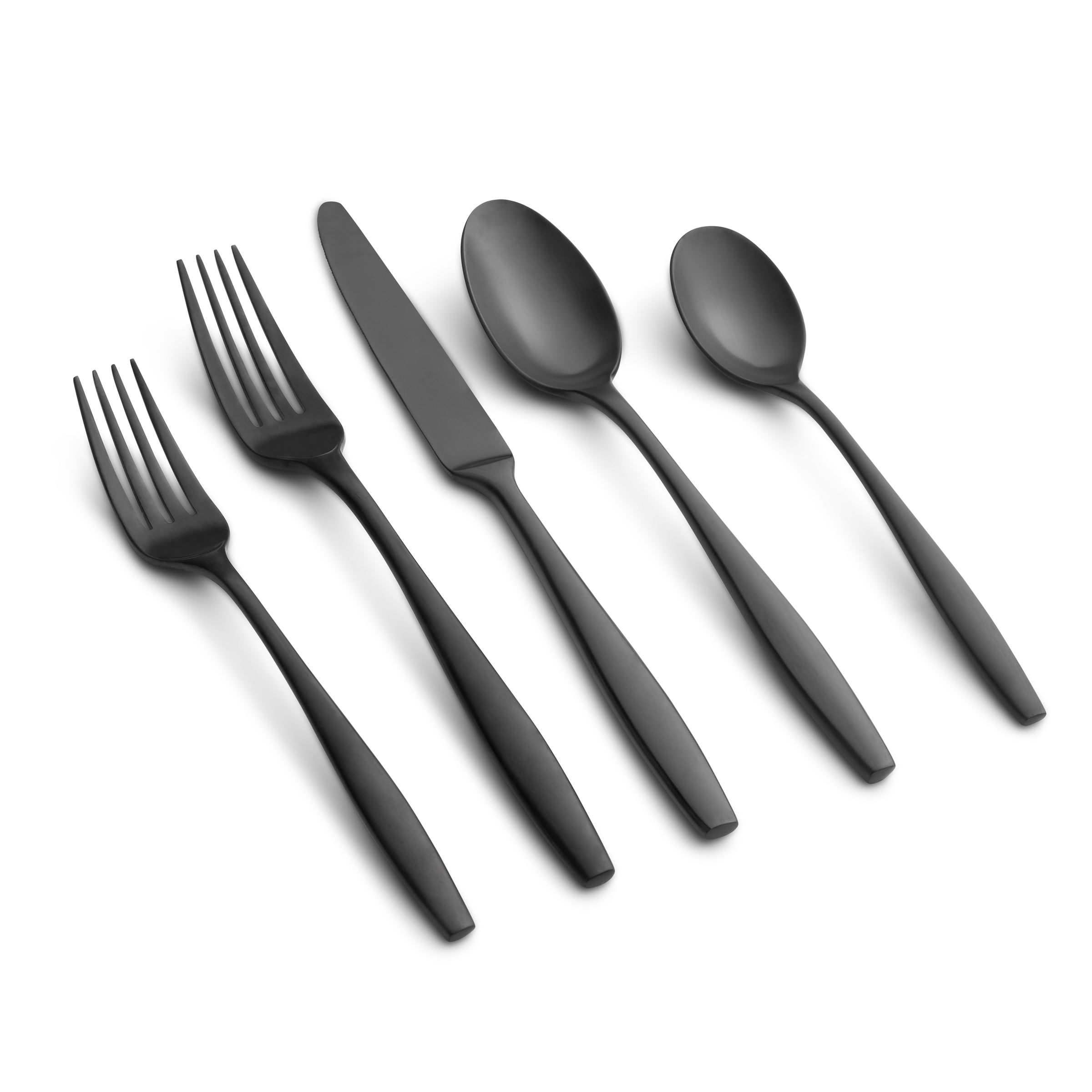 Lenox Heritage Lenox Heritage Katerina Black Satin 20-Piece Flatware Set