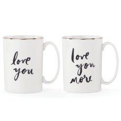 Lenox Heritage Lenox Heritage Bridal Party Love You 2-Piece Mug Set