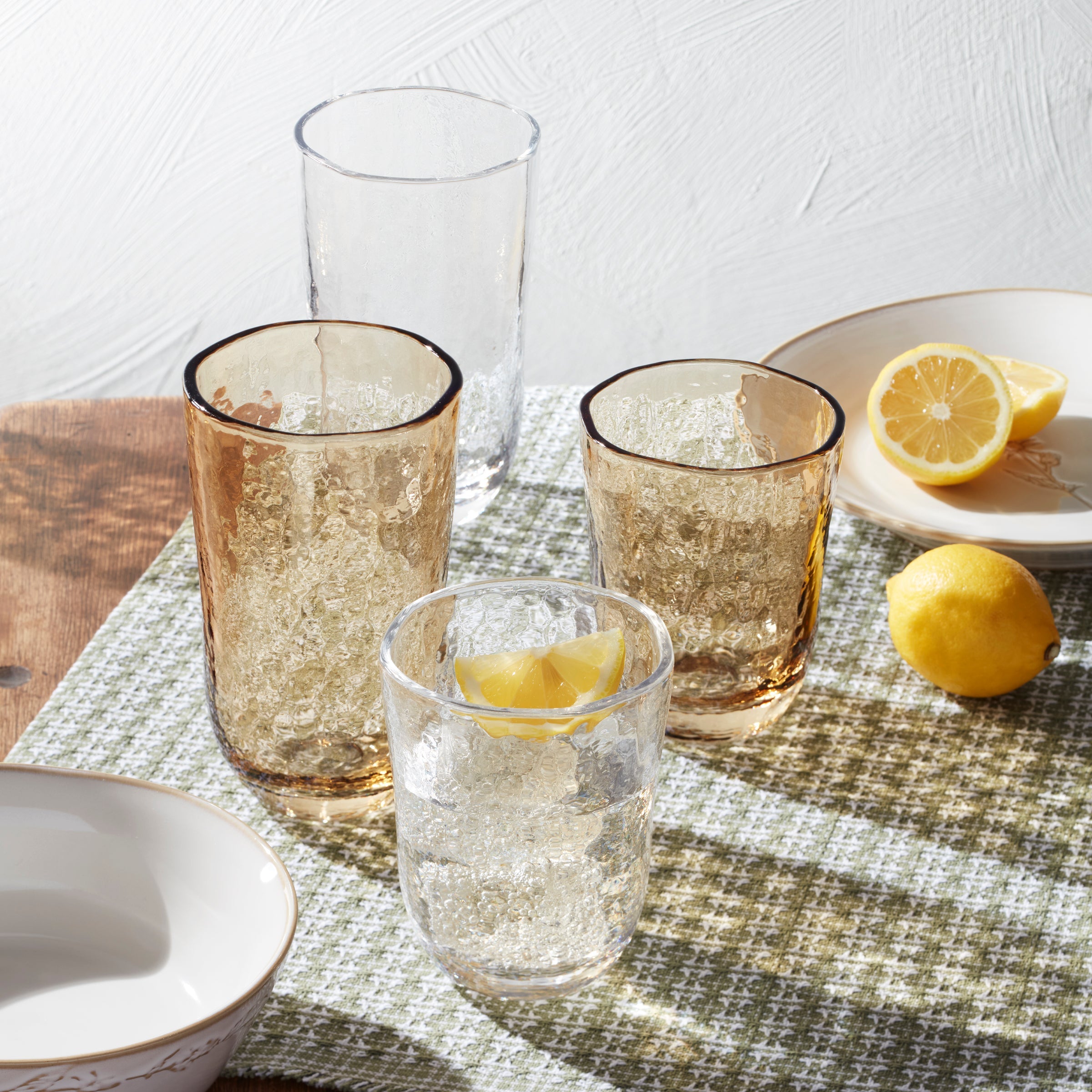 Lenox Heritage Lenox Heritage Homespun Amber Tall Tumbler - Set Of 4 - Image 7
