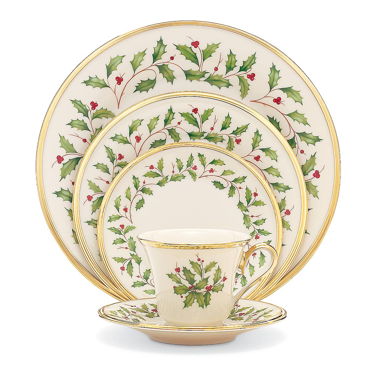 Lenox Heritage Lenox Heritage Holiday 5-Piece Place Setting - Image 7
