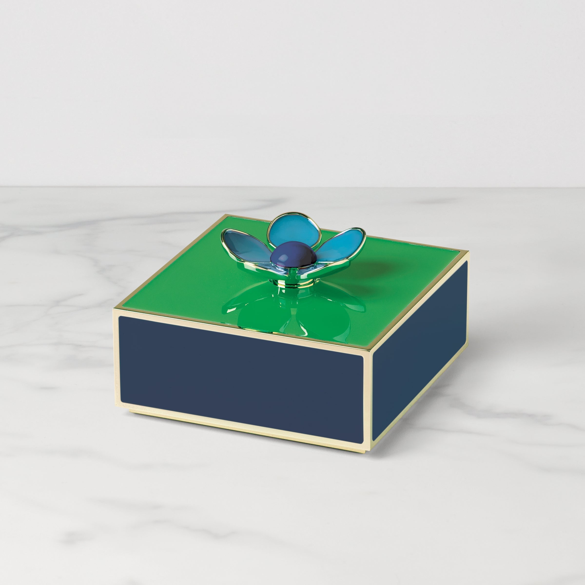 Lenox Heritage Lenox Heritage Make It Pop Green & Navy Floral Box