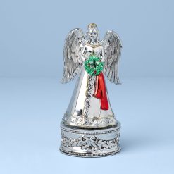 Lenox Heritage Lenox Heritage Vintage Musical Angel Silverplate Figurine