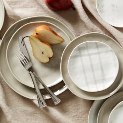 Alternative view of Lenox Heritage Lenox Heritage Bay Colors Grey Accent Plates, Set of 4