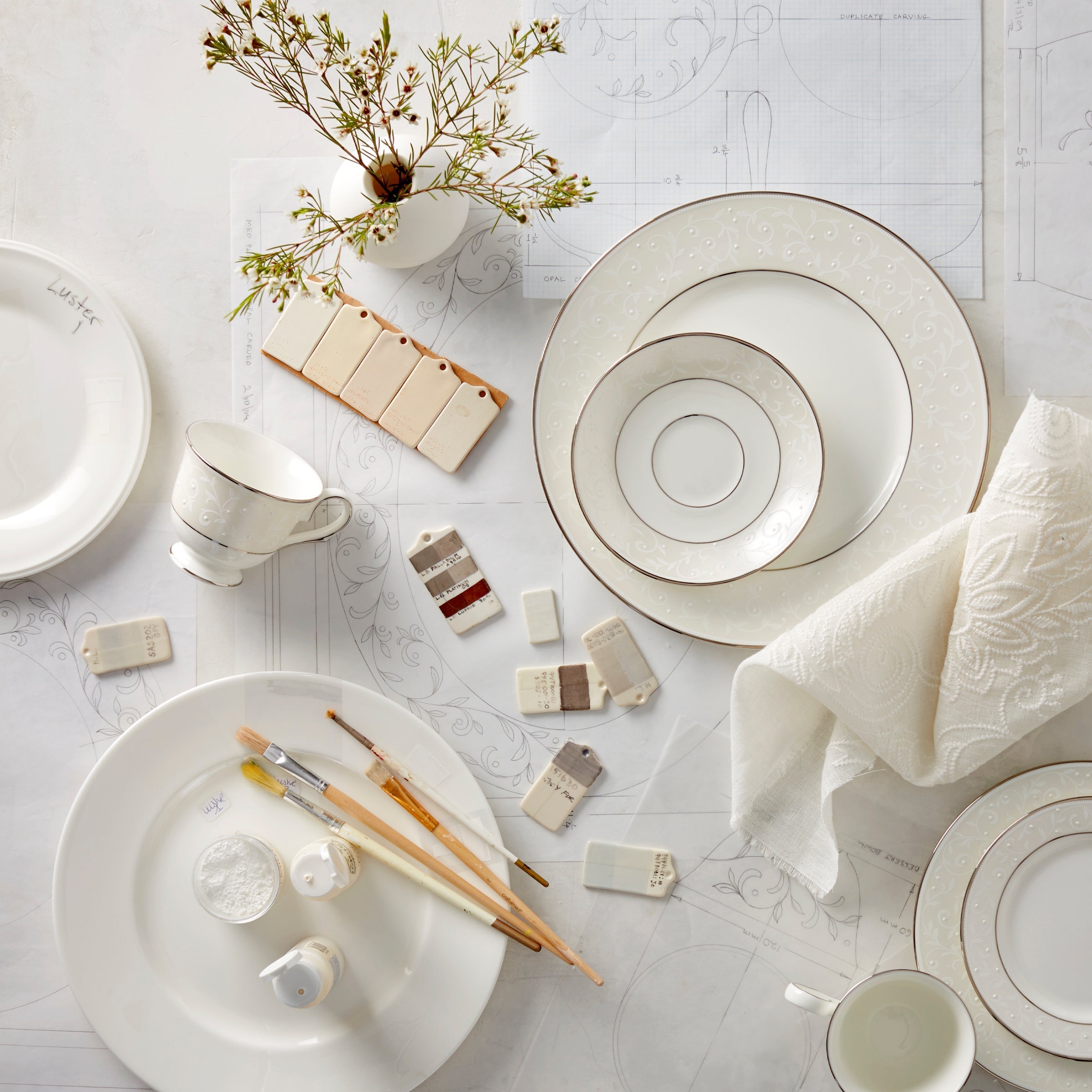 Lenox Heritage Lenox Heritage Opal Innocence 5-Piece Place Setting - Image 5