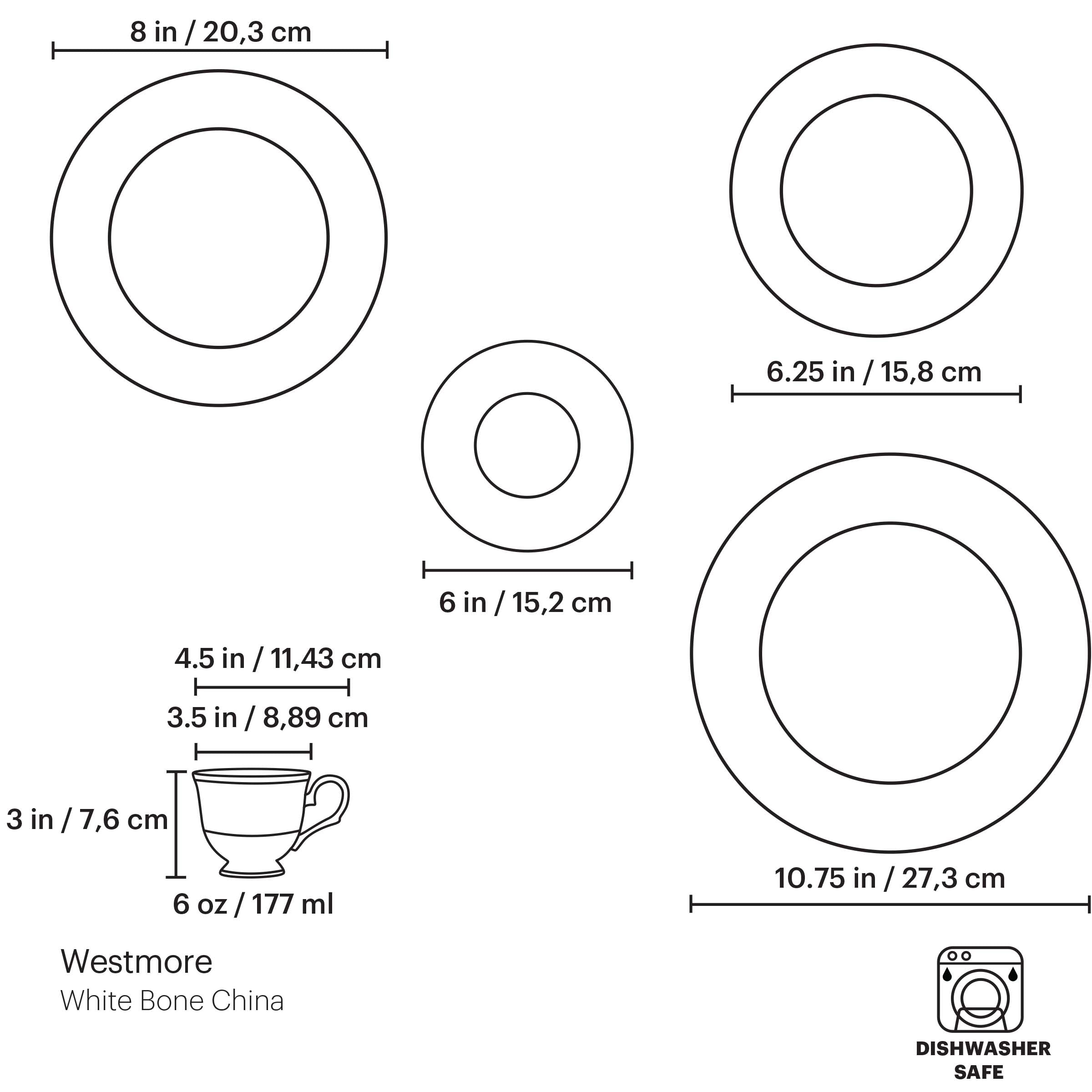 Lenox Heritage Lenox Heritage Westmore 5-Piece Place Setting - Image 9