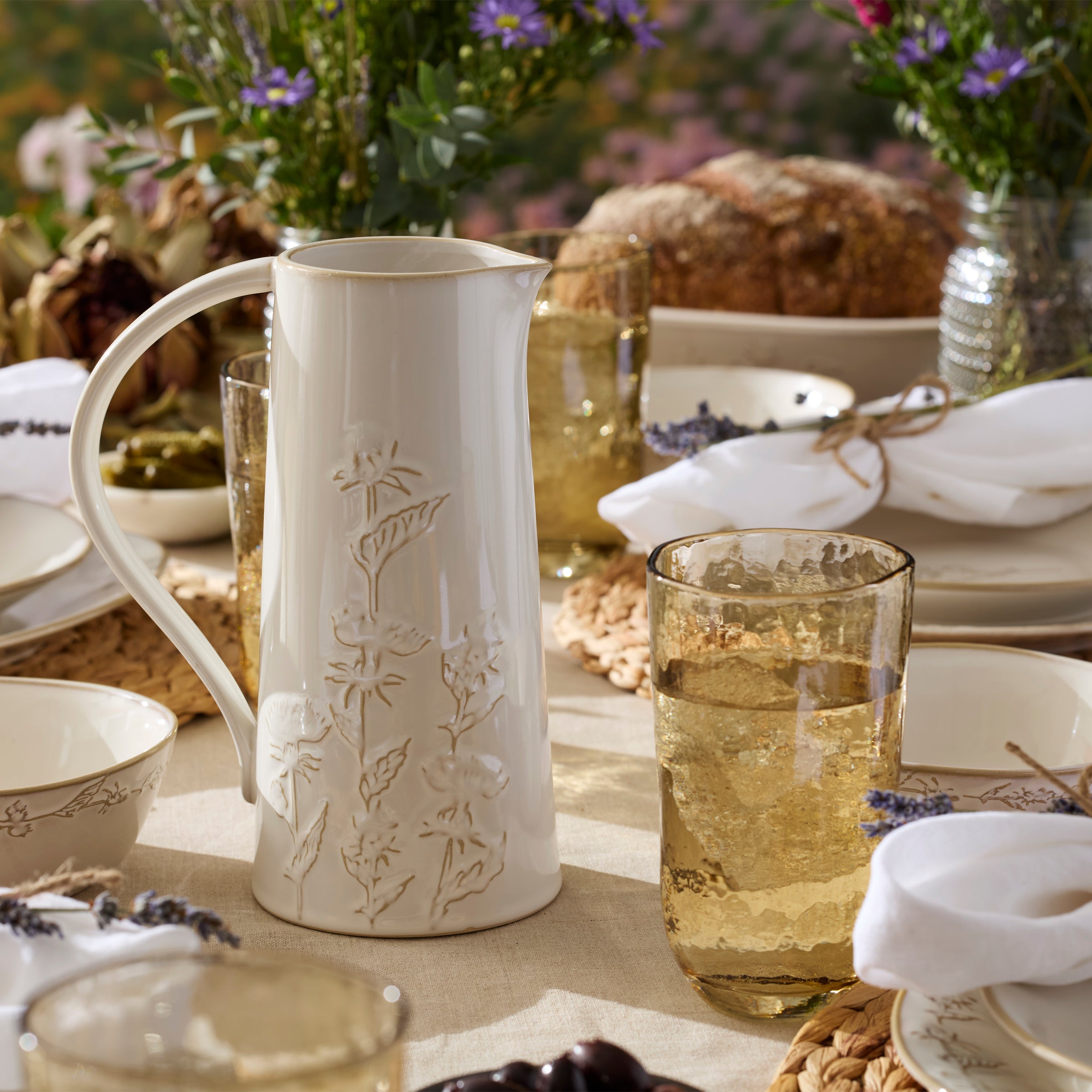 Lenox Heritage Lenox Heritage Homespun Amber Tall Tumbler - Set Of 4 - Image 4