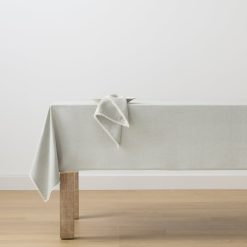 Alternative view of Lenox Heritage Lenox Heritage French Perle Dove Grey 60x84 Tablecloth