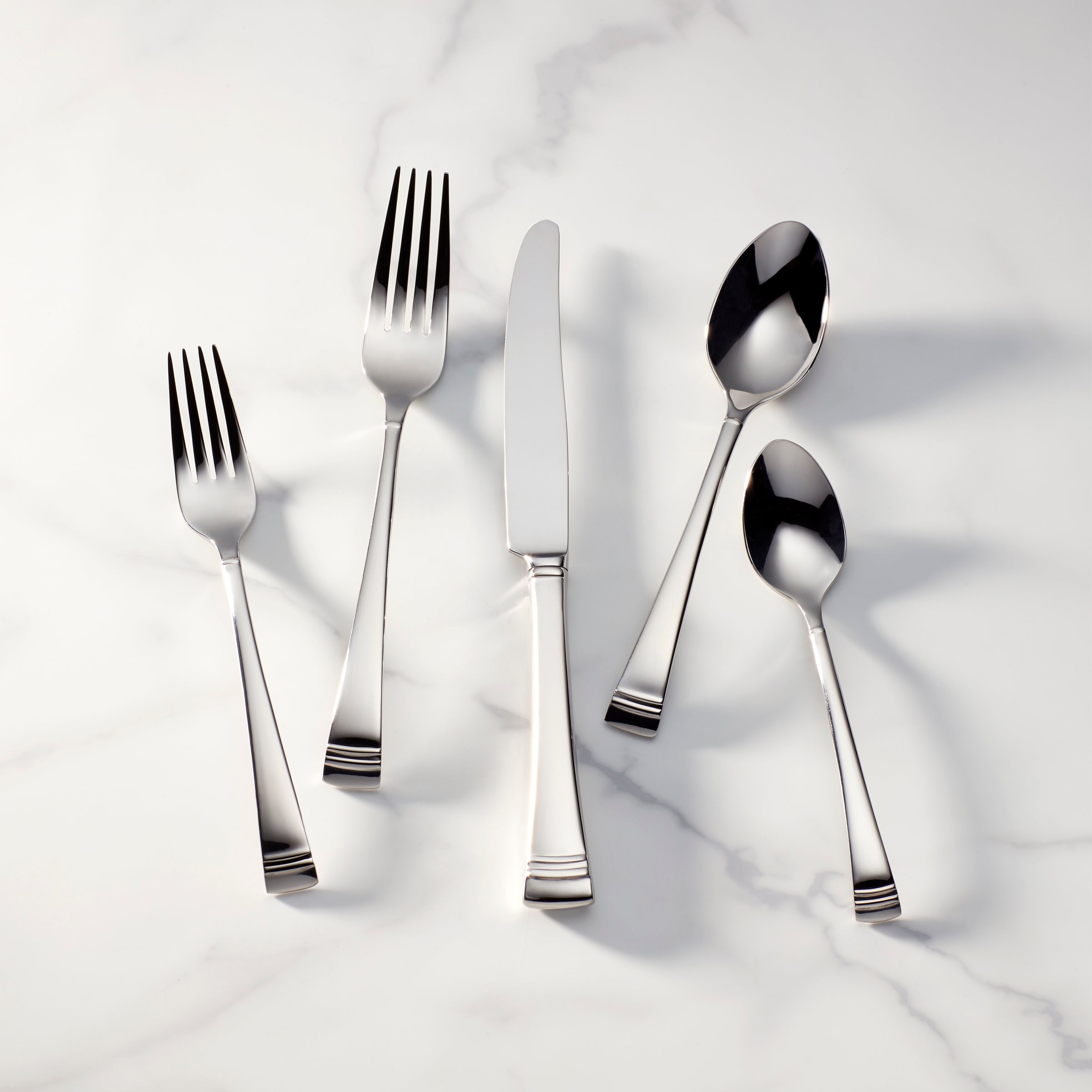 Lenox Heritage Lenox Heritage Federal Platinum 20-Piece Flatware Set