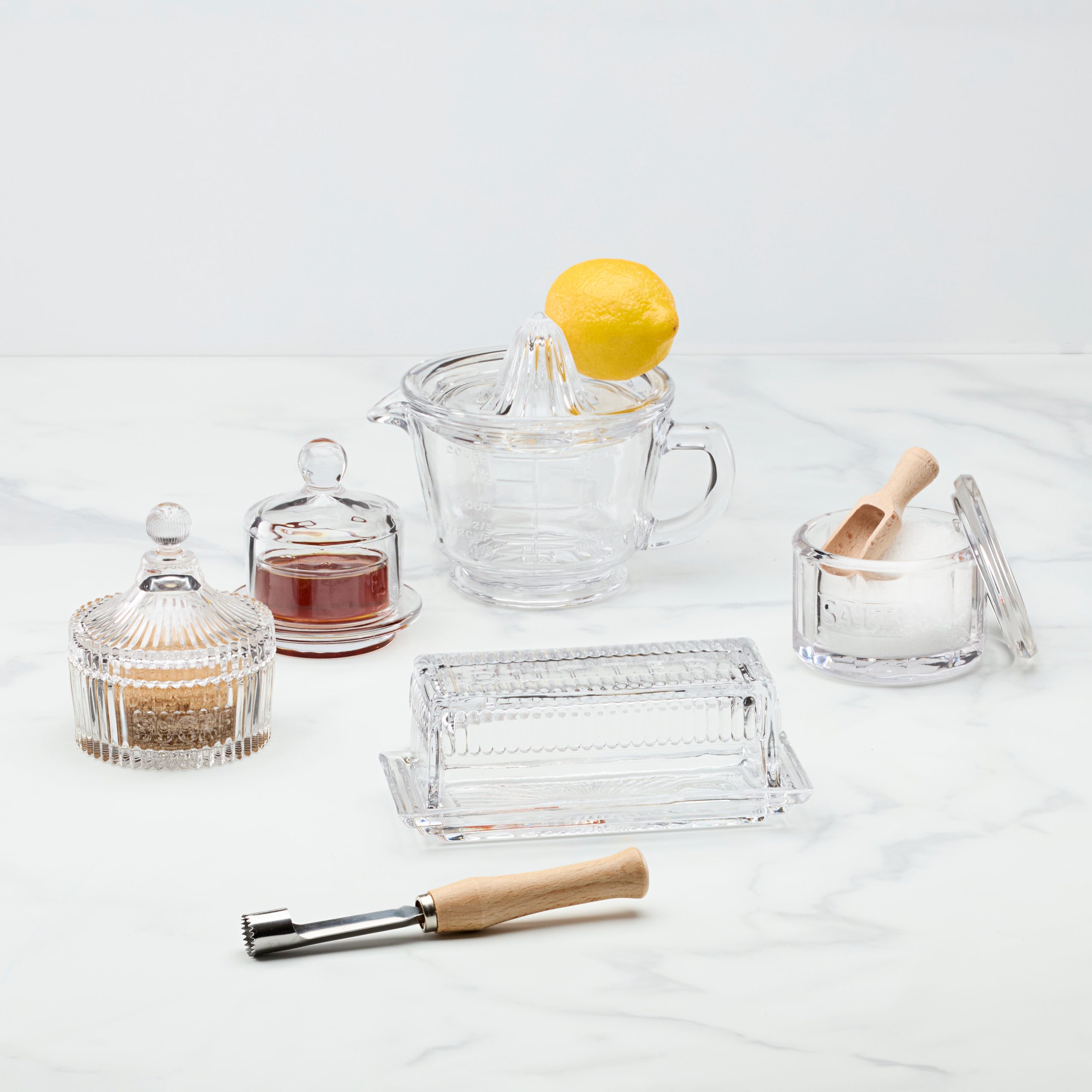 Lenox Heritage Lenox Heritage Glass Salt Pot with Scoop - Image 4