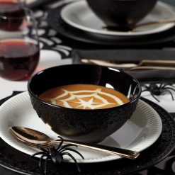 Alternative view of Lenox Heritage Lenox Heritage Chelse Muse Fleur Black All-Purpose Bowls, Set of 4