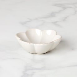 Lenox Heritage Lenox Heritage French Perle Scallop White Mini Dish