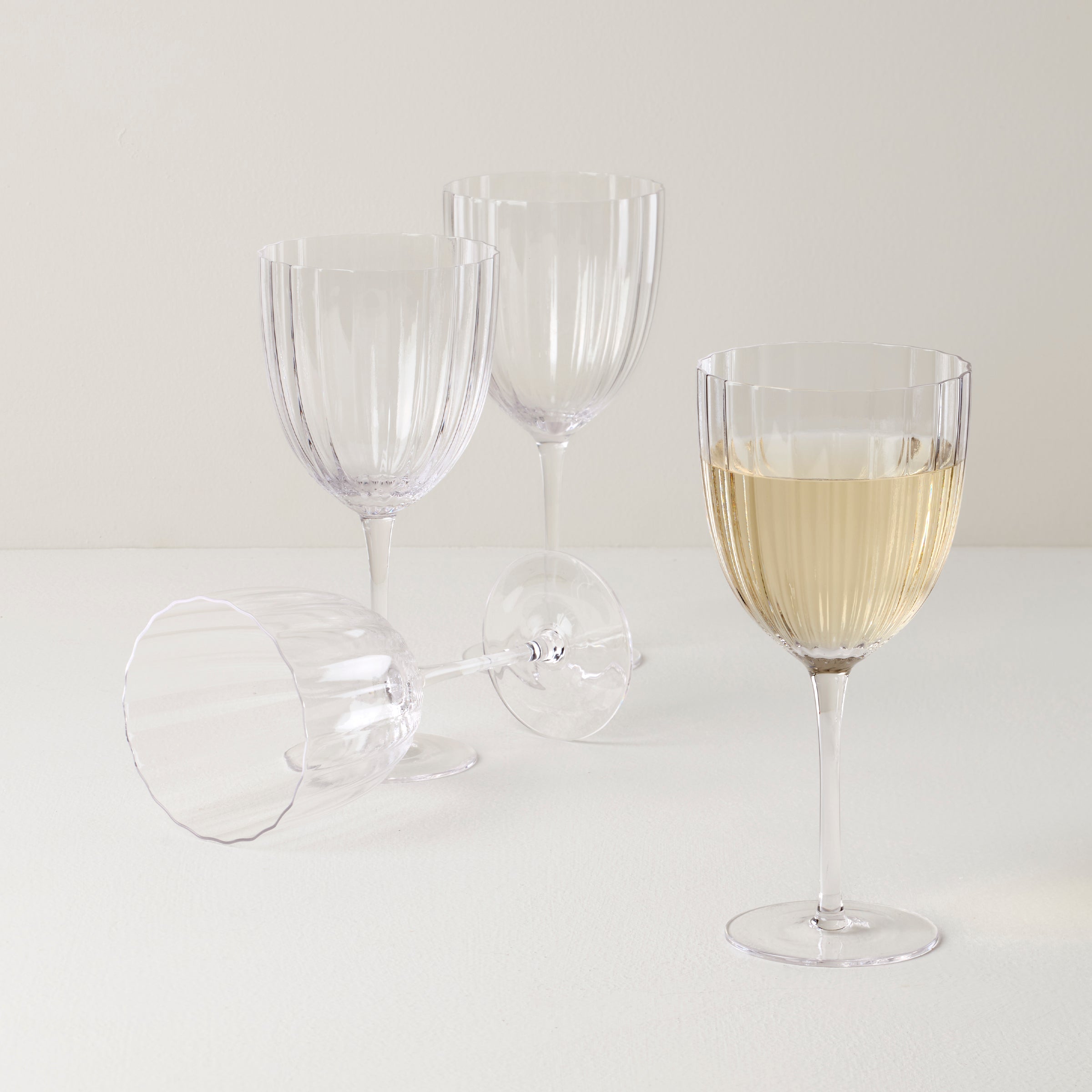 Lenox Heritage Lenox Heritage Curva All- Purpose Wine Glasses, Set of 4 - Image 2
