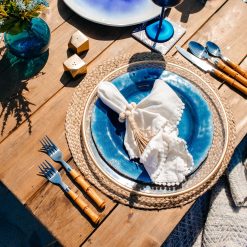 Alternative view of Lenox Heritage Lenox Heritage Bamboo Plastic Handle 20-Piece Flatware Set