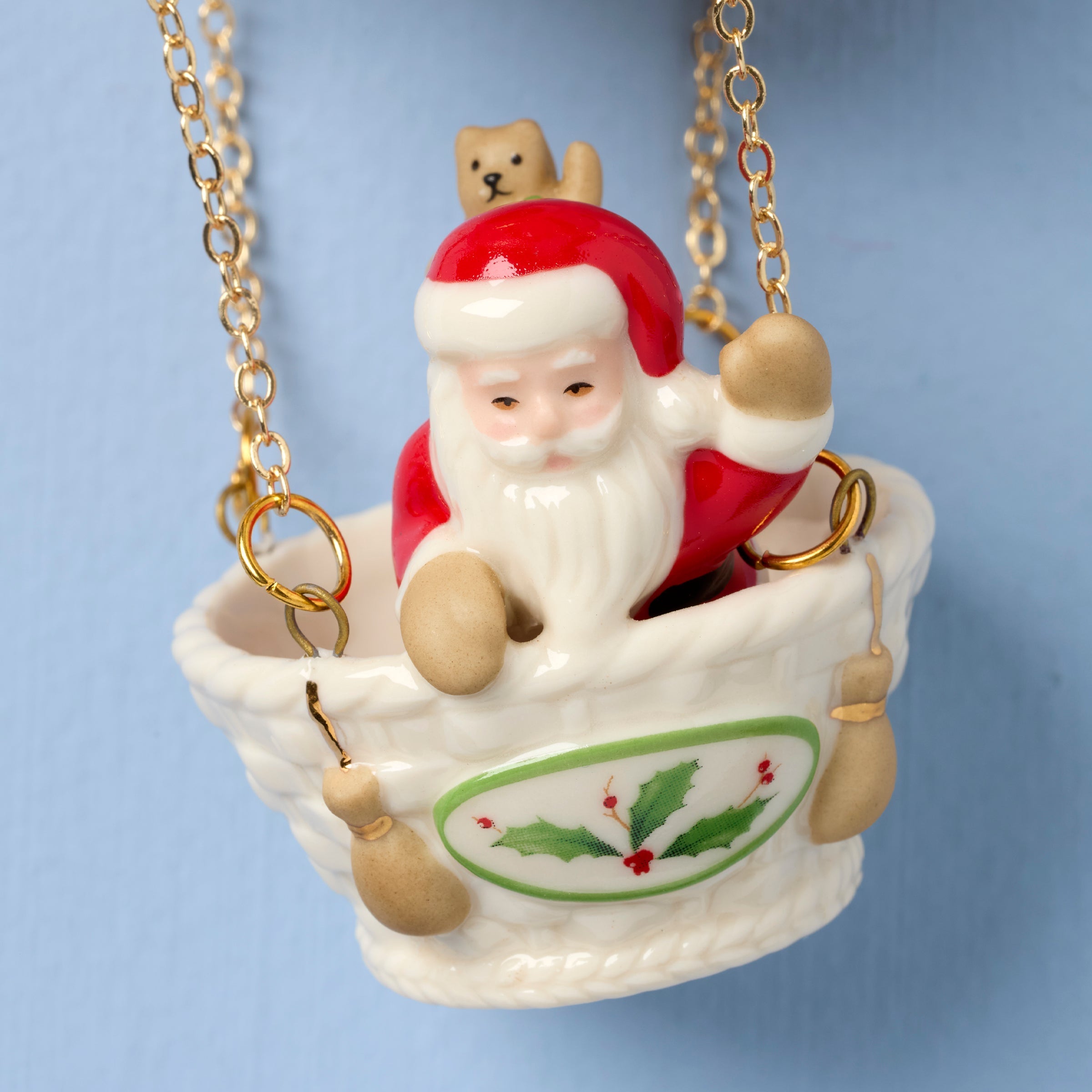 Lenox Heritage Lenox Heritage Christmas Hot Air Balloon Ornament - Image 2