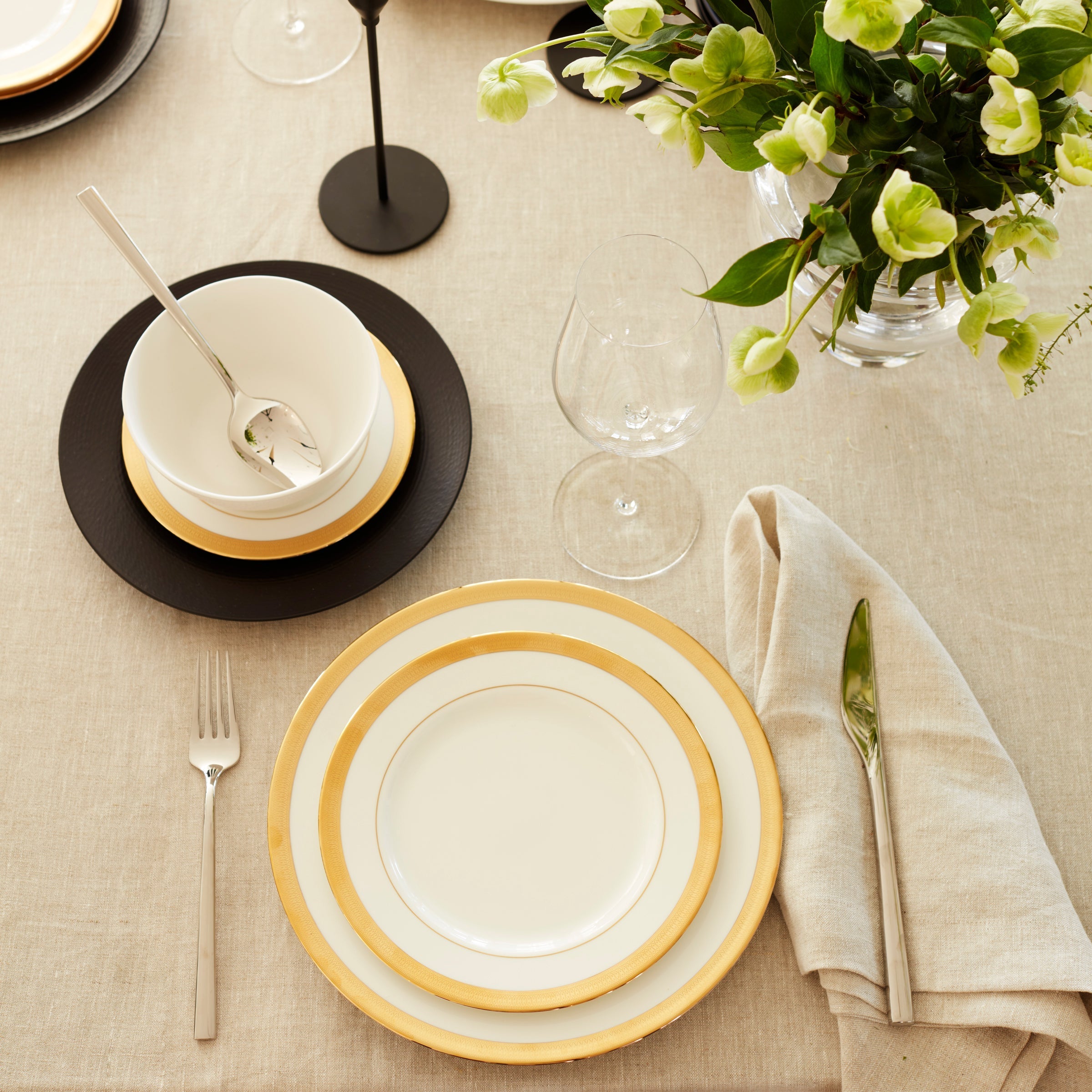 Lenox Heritage Lenox Heritage LX Collective White 12-Piece Dinnerware Set - Image 3