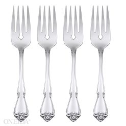 Lenox Heritage Lenox Heritage True Rose Everyday Flatware Salad Forks, Set Of 4