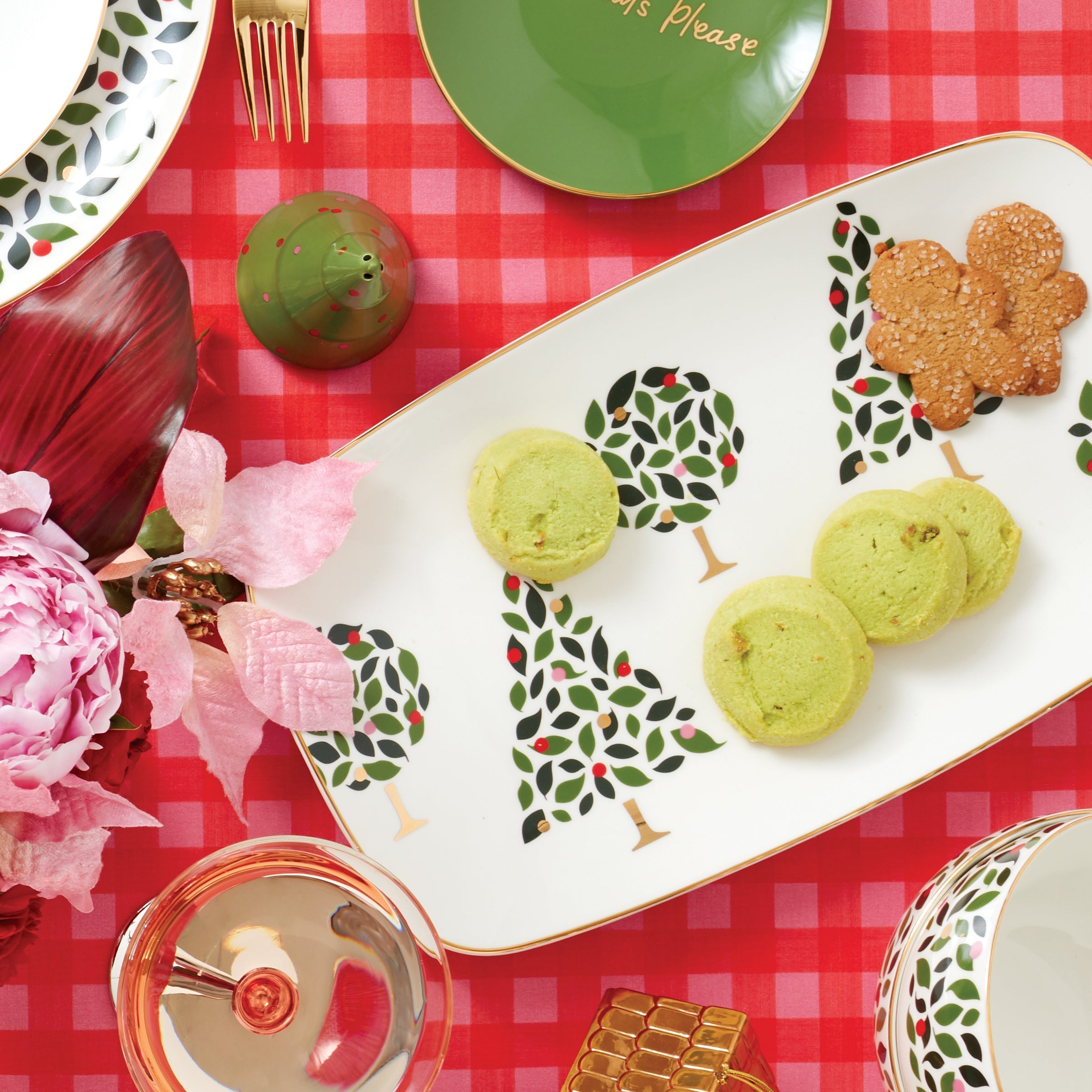 Lenox Heritage Lenox Heritage Evergreen Hors d'Oeuvres Tray - Image 2