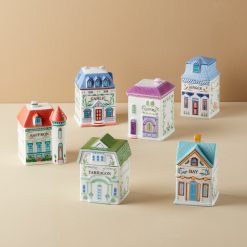 Lenox Heritage Lenox Heritage Lenox Spice Village 6-Piece Gourmet Way Spice Jar Set