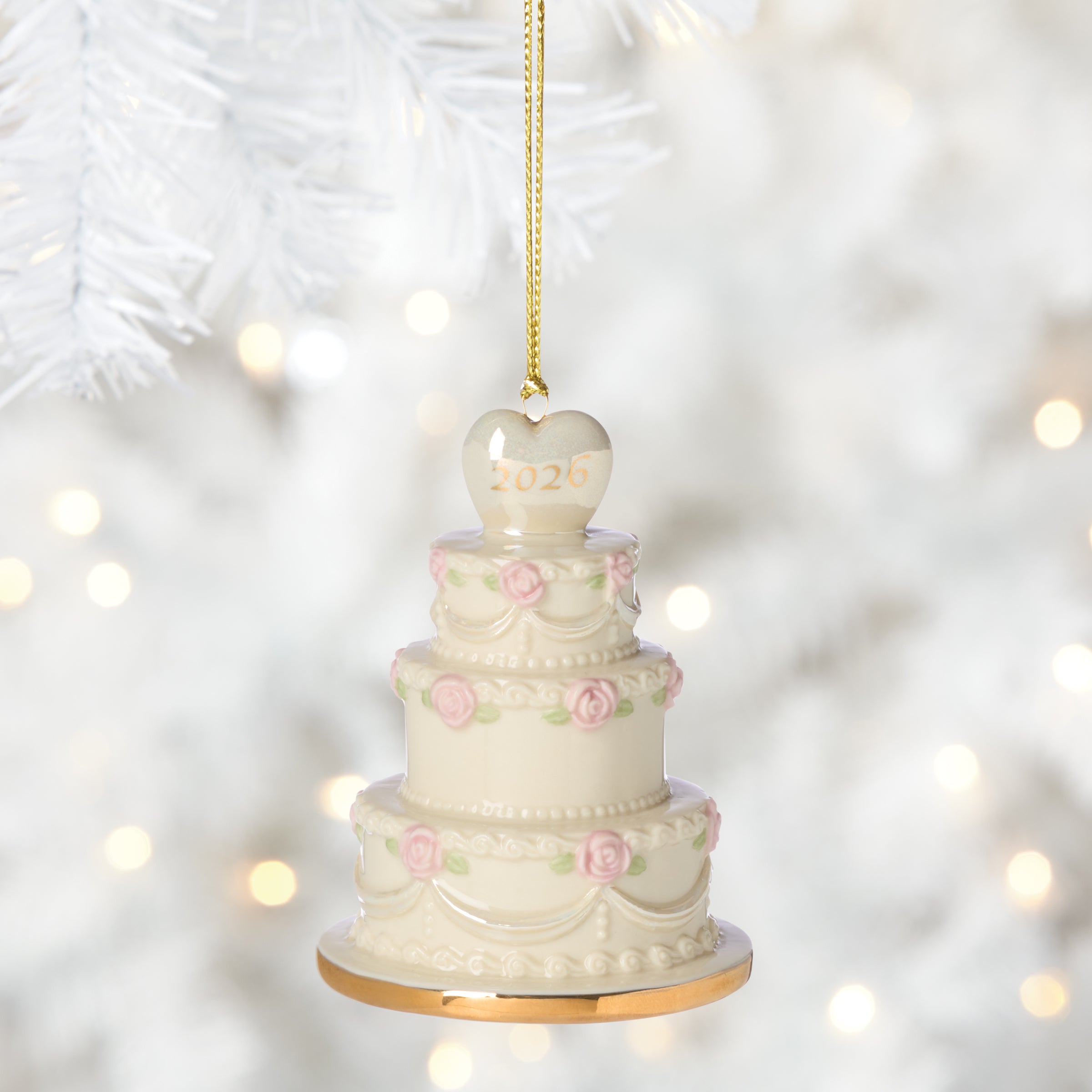 Lenox Heritage Lenox Heritage 2026 Wedding Cake Ornament - Image 3