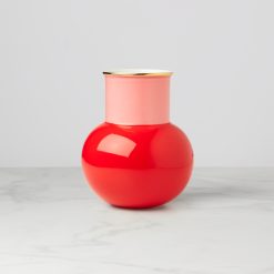 Lenox Heritage Lenox Heritage Make It Pop Warm Red Bouquet Vase