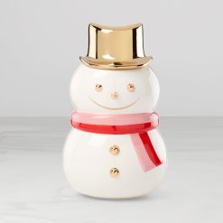 Lenox Heritage Lenox Heritage Be Jolly Snowman Cookie Jar