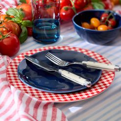 Alternative view of Lenox Heritage Lenox Heritage Bay Colors Blue Accent Plates, Set of 4