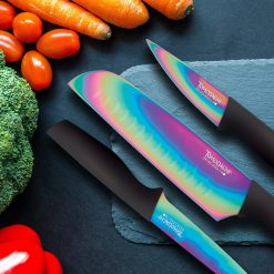 Alternative view of Lenox Heritage Lenox Heritage Rainbow Black 12-Piece Cutlery Set