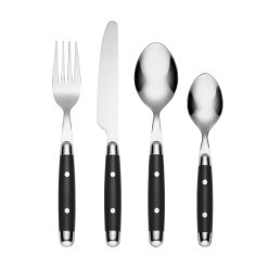 Lenox Heritage Lenox Heritage Jubilee Black 16-Piece Flatware Set