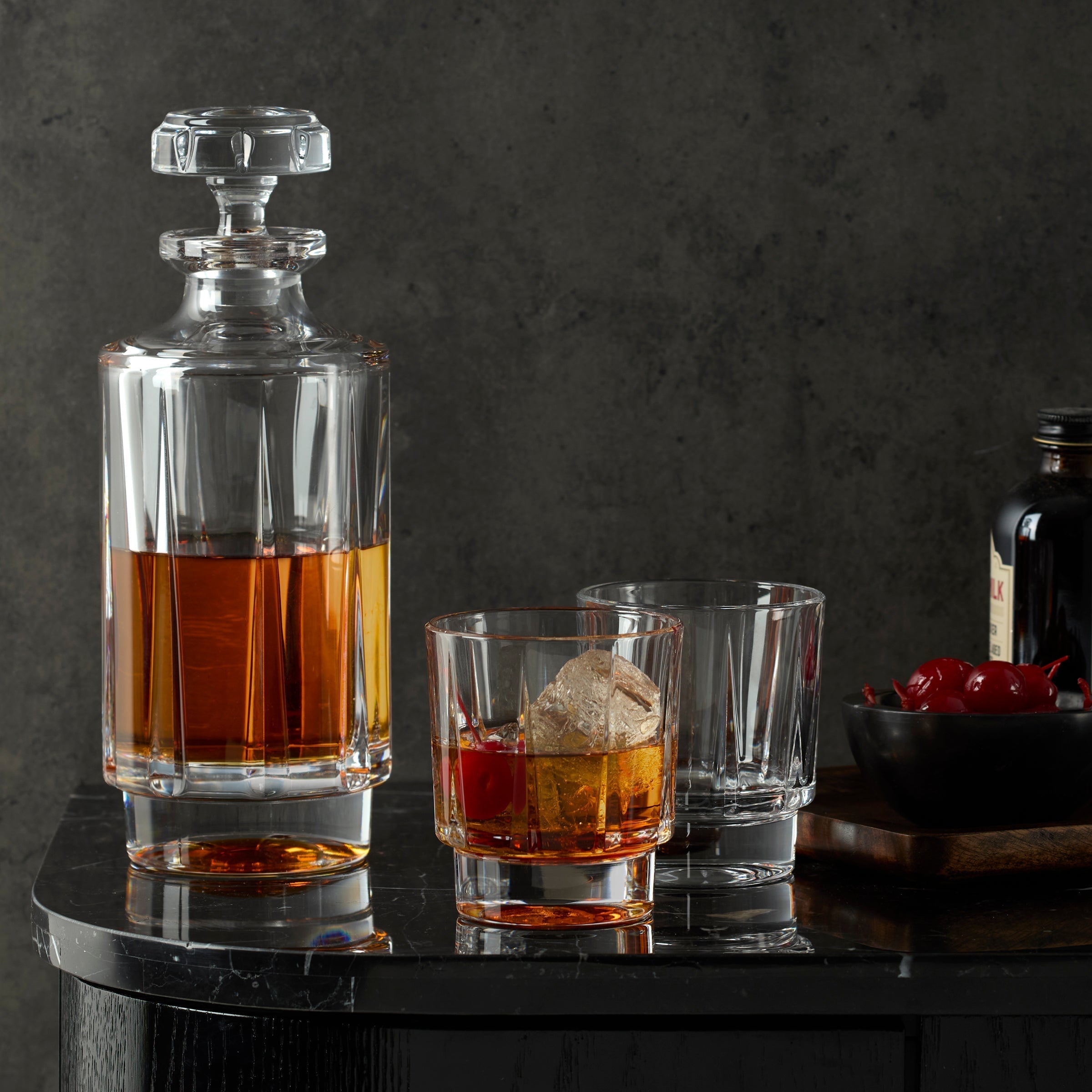 Lenox Heritage Lenox Heritage Estate Crystal Double Old Fashion Glasses, Set of 4 - Image 3