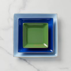 Alternative view of Lenox Heritage Lenox Heritage Make It Pop Cool Blue 3-Piece Tray Set