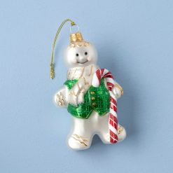 Lenox Heritage Lenox Heritage Blown Glass Gingerbread Ornament