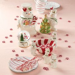 Alternative view of Lenox Heritage Lenox Heritage Happy Holly Days Snowman Cookie Jar