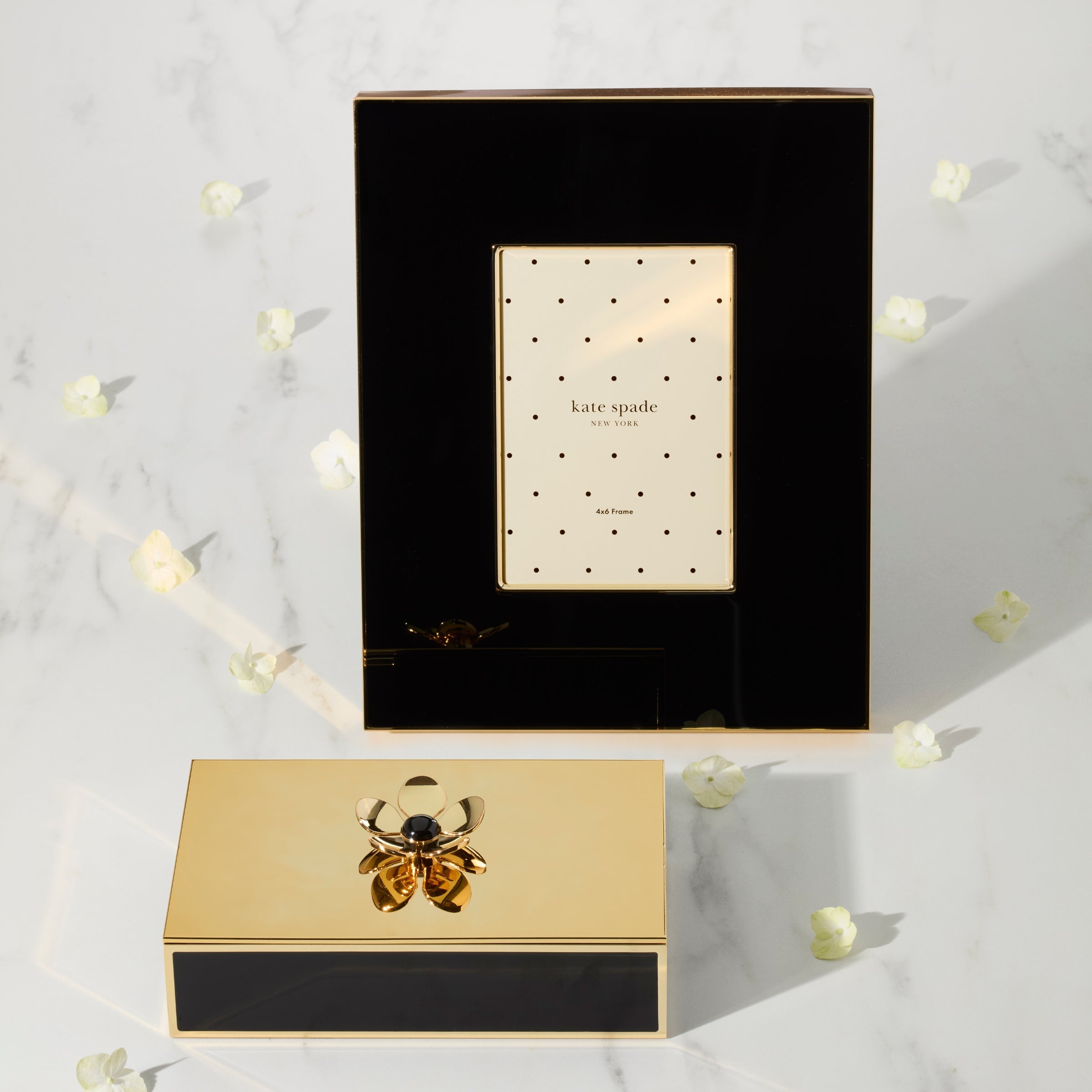 Lenox Heritage Lenox Heritage Make It Pop Black Large Floral Box - Image 3