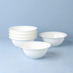 Lenox Heritage Lenox Heritage Studio 1414 Rimmed All Purpose Bowls, Set of 6