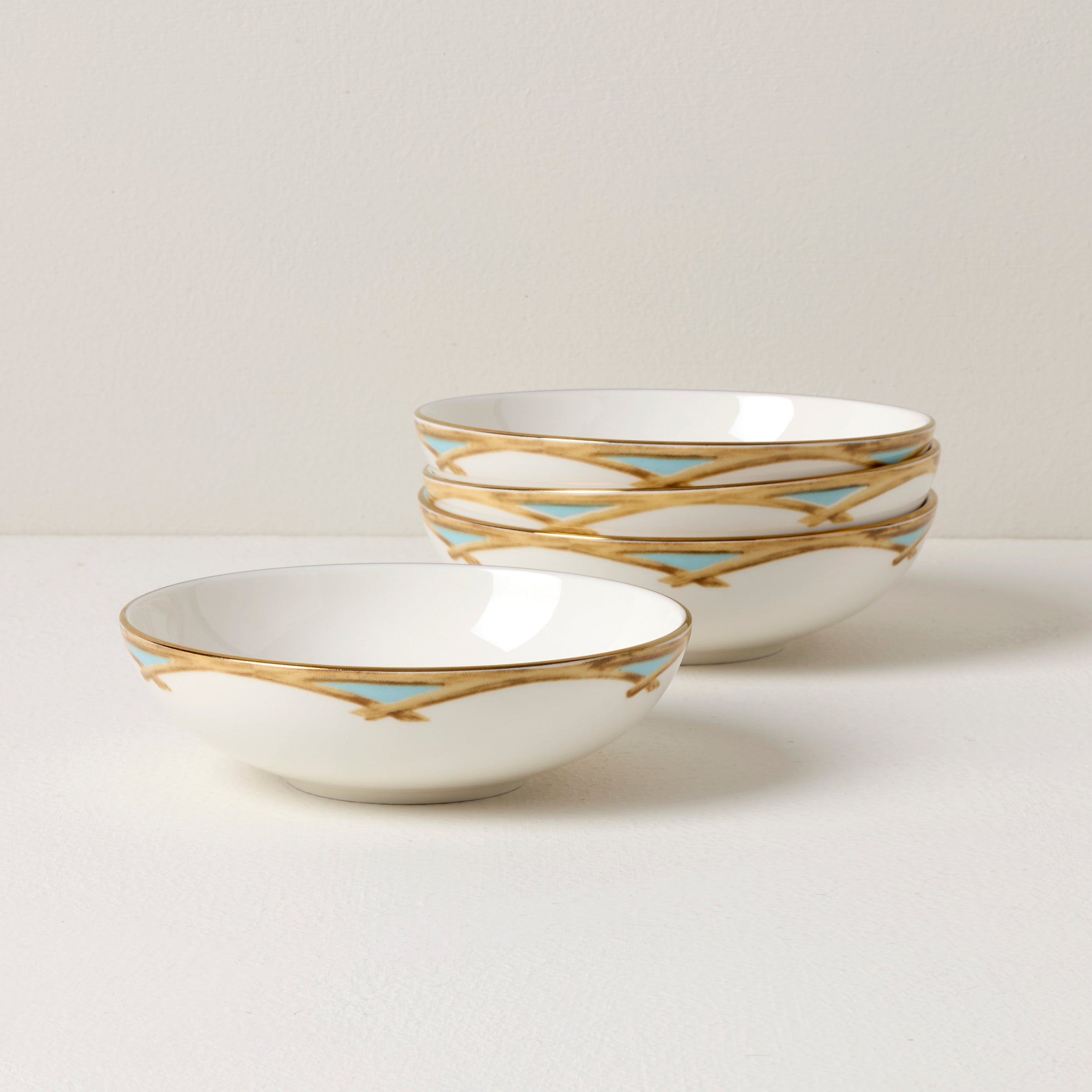 Lenox Heritage Lenox Heritage British Colonial Bamboo Fruit Bowls, Set of 4