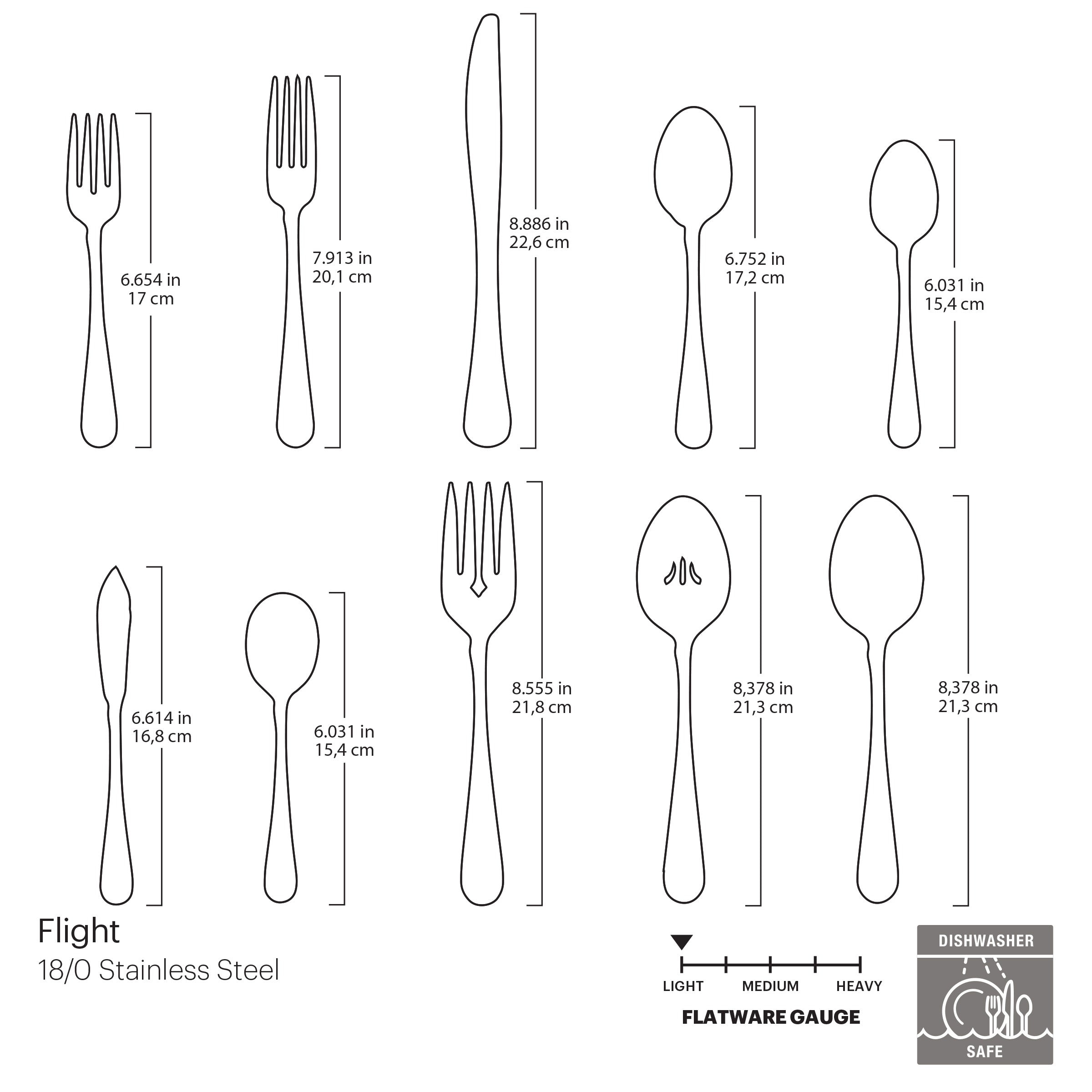 Lenox Heritage Lenox Heritage Flight 45-Piece Flatware Set - Image 4