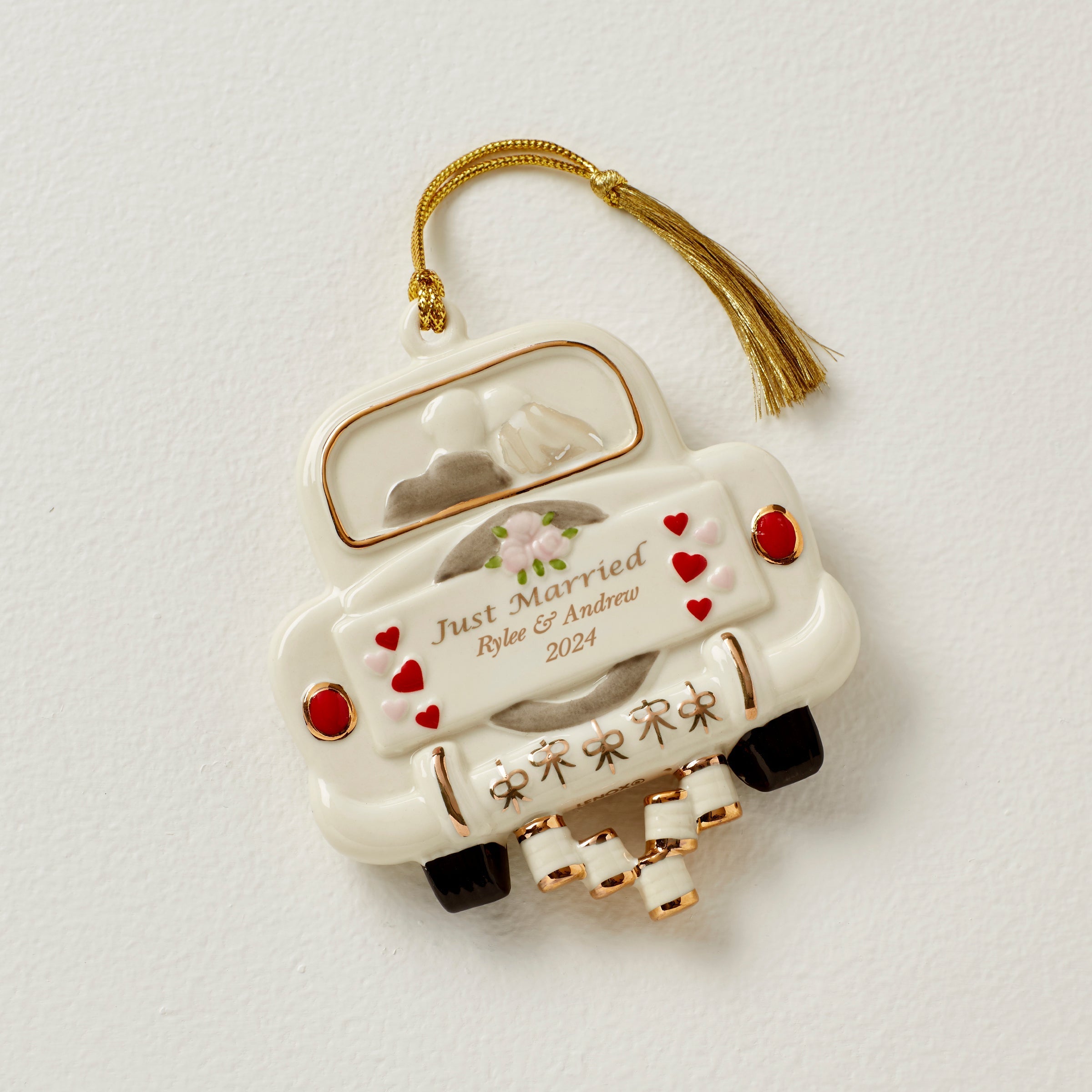 Lenox Heritage Lenox Heritage Personalized Just Married Ornament