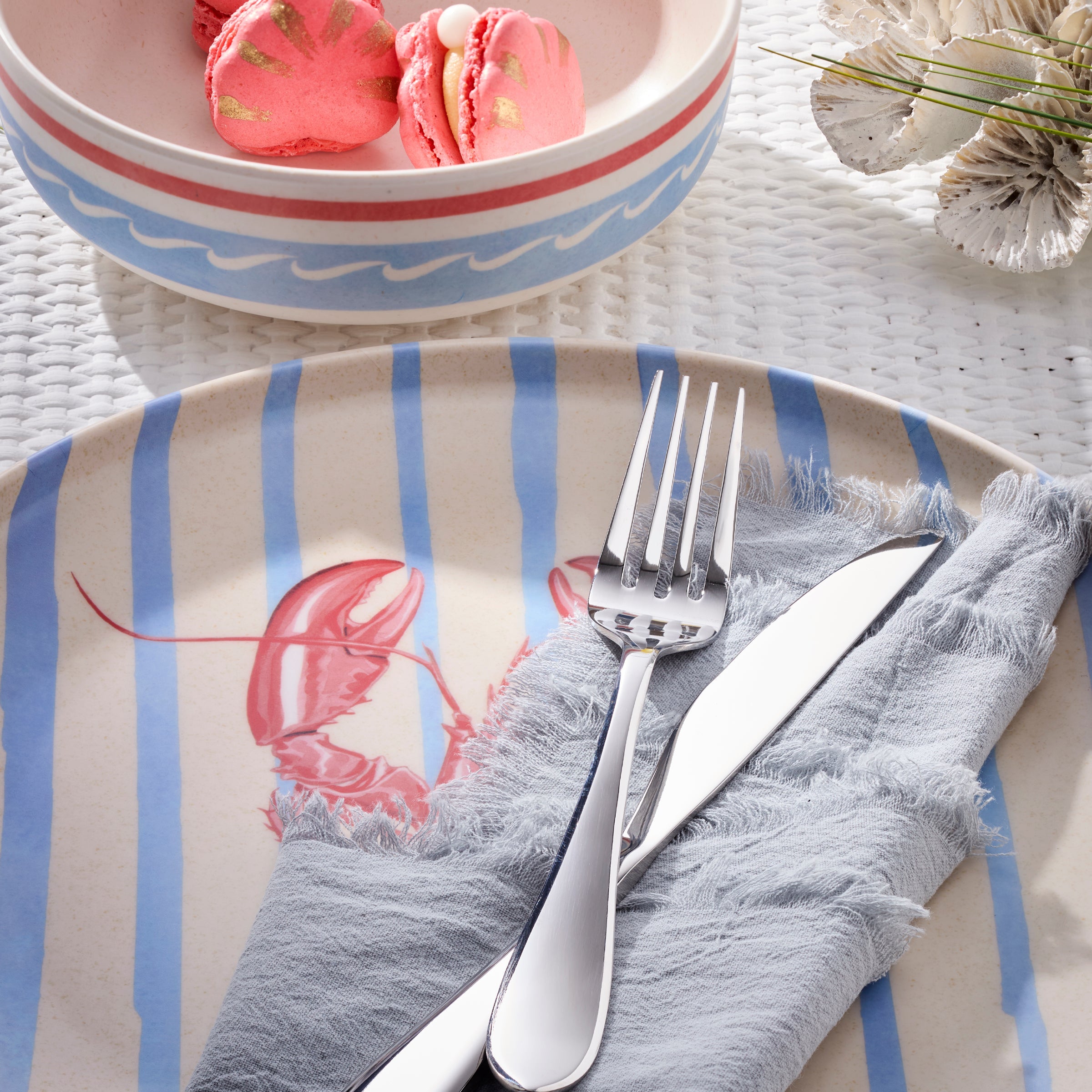 Lenox Heritage Lenox Heritage 24 Seven Melamine Wharfside 24-Piece Dinnerware Set - Image 6