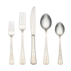 Lenox Heritage Lenox Heritage Floral Etch 5-Piece Place Setting
