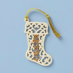 Lenox Heritage Lenox Heritage 2025 A Year To Remember Stocking Ornament