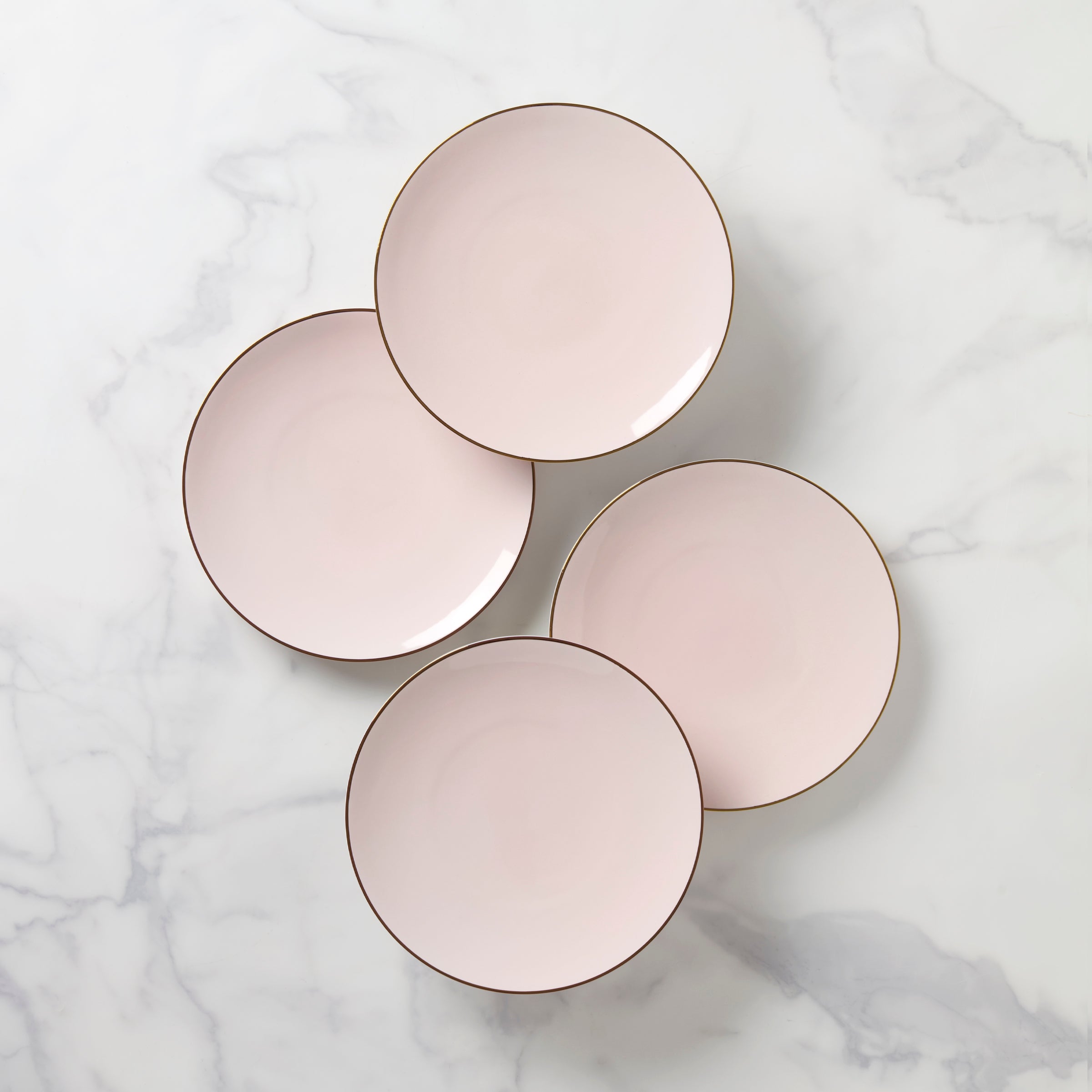 Lenox Heritage Lenox Heritage Trianna Blush Coupe Salad Plates, Set of 4