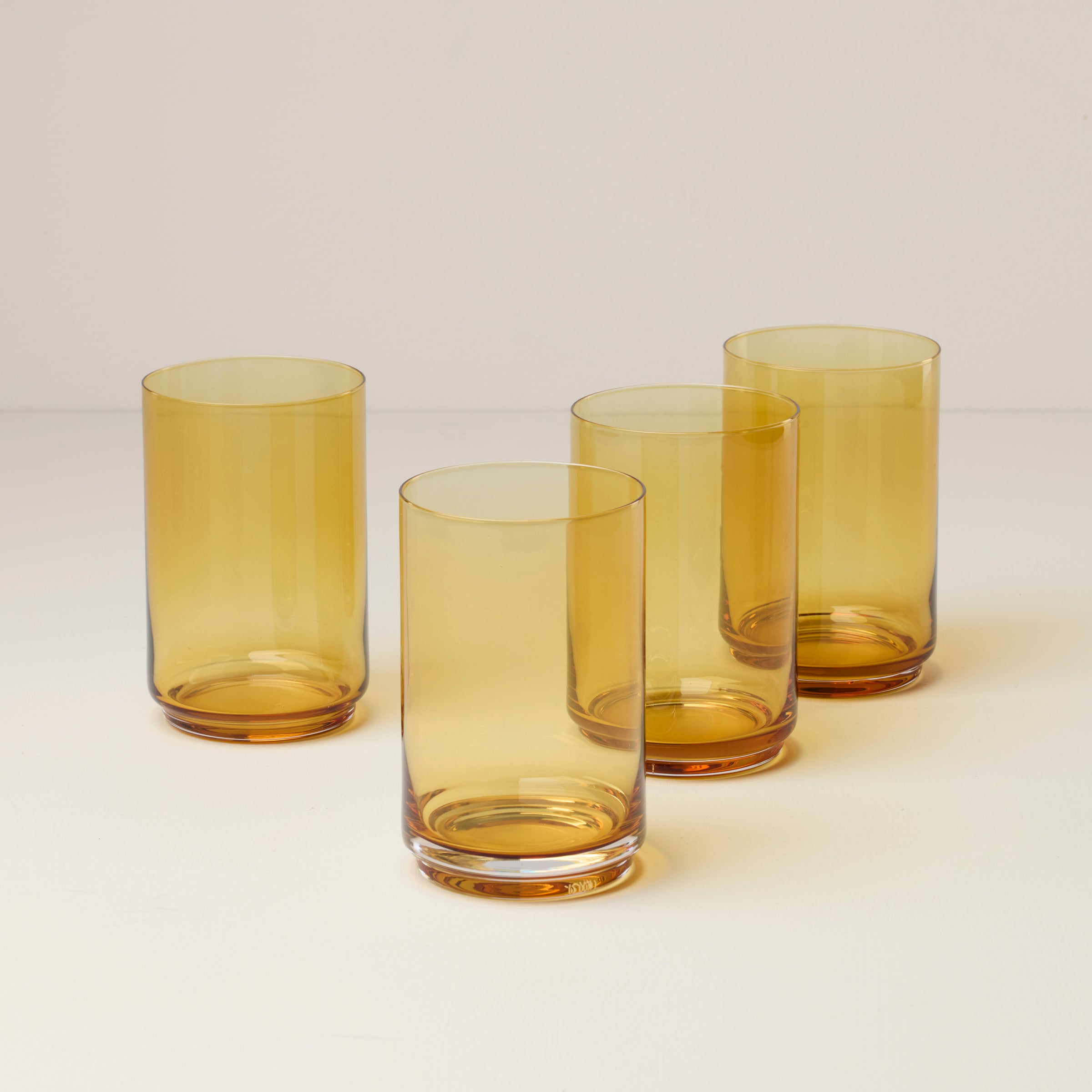 Lenox Heritage Lenox Heritage Tuscany Classics Stackable Amber Coolers, Set of 4