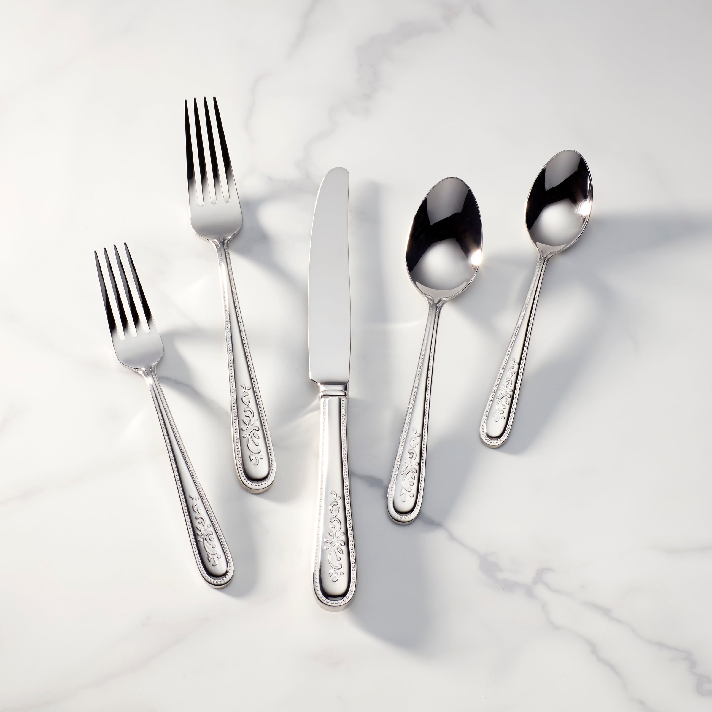 Lenox Heritage Lenox Heritage Opal Innocence 20-Piece Flatware Set
